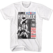 JIMI HENDRIX - LIVE IN LONDON SHIRT