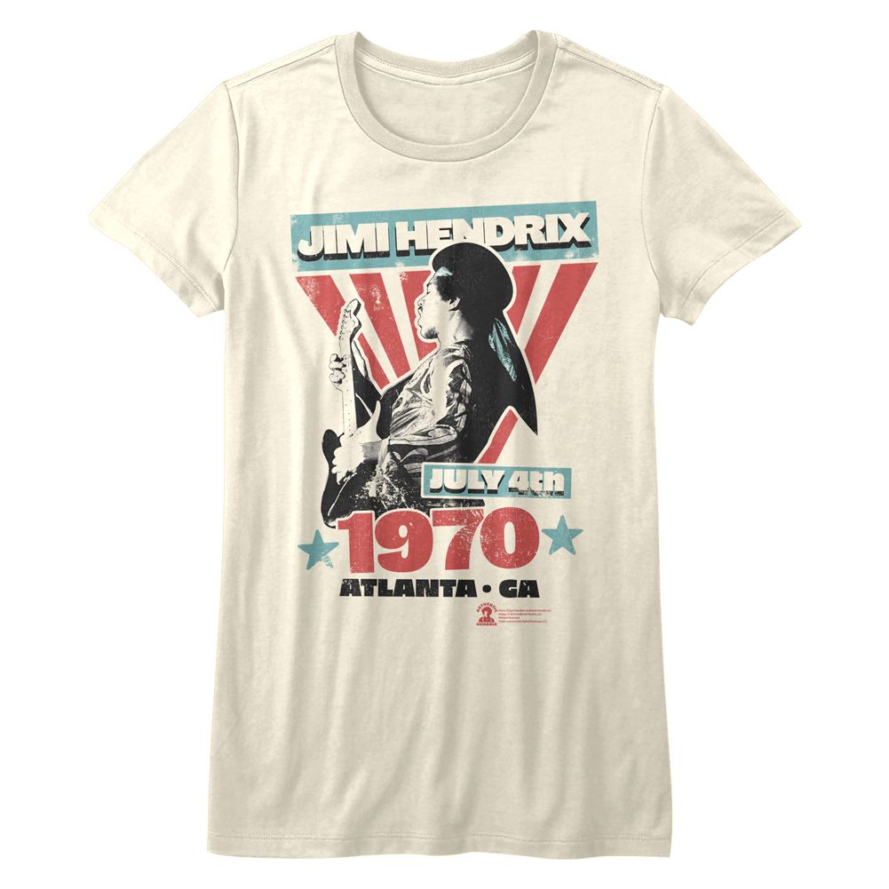 JIMI HENDRIX - ATLANTA LADIES SHIRT