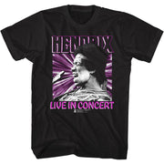 JIMI HENDRIX - LIVE IN CONCERT SHIRT