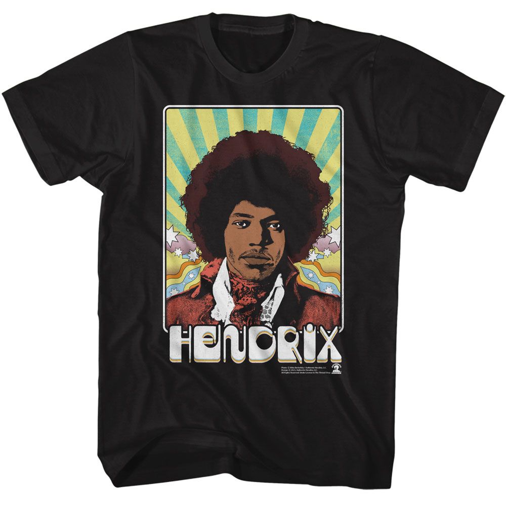 JIMI HENDRIX - PSYCHADELIC CARD SHIRT