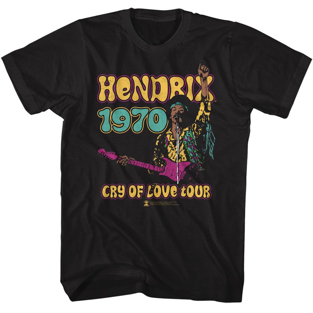 JIMI HENDRIX - CRY OF LOVE TOUR SHIRT