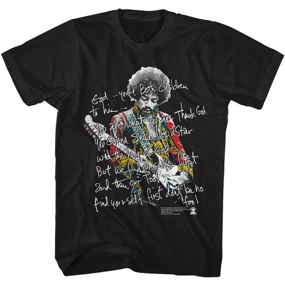 JIMI HENDRIX - SHINE LIKE A STAR SHIRT