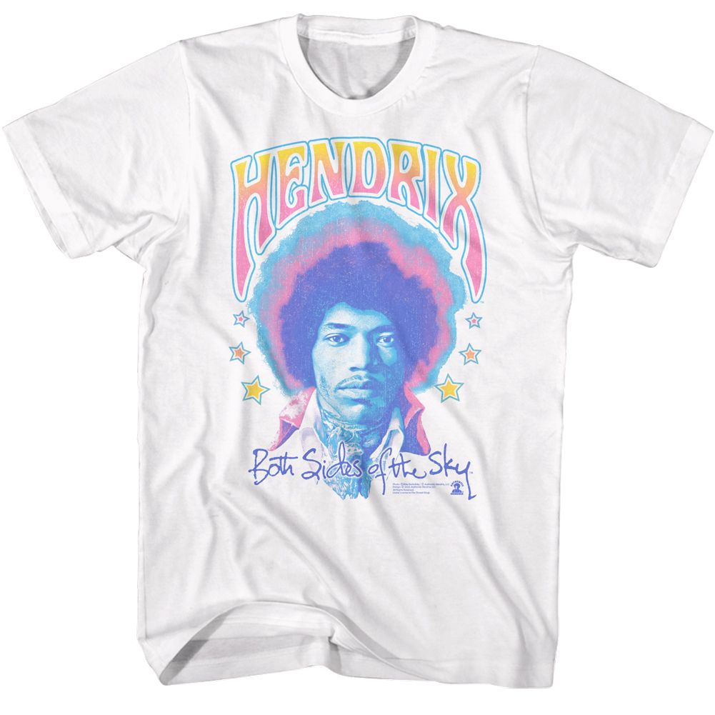 JIMI HENDRIX - PASTEL BOTH SIDES SHIRT