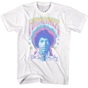 JIMI HENDRIX - PASTEL BOTH SIDES SHIRT