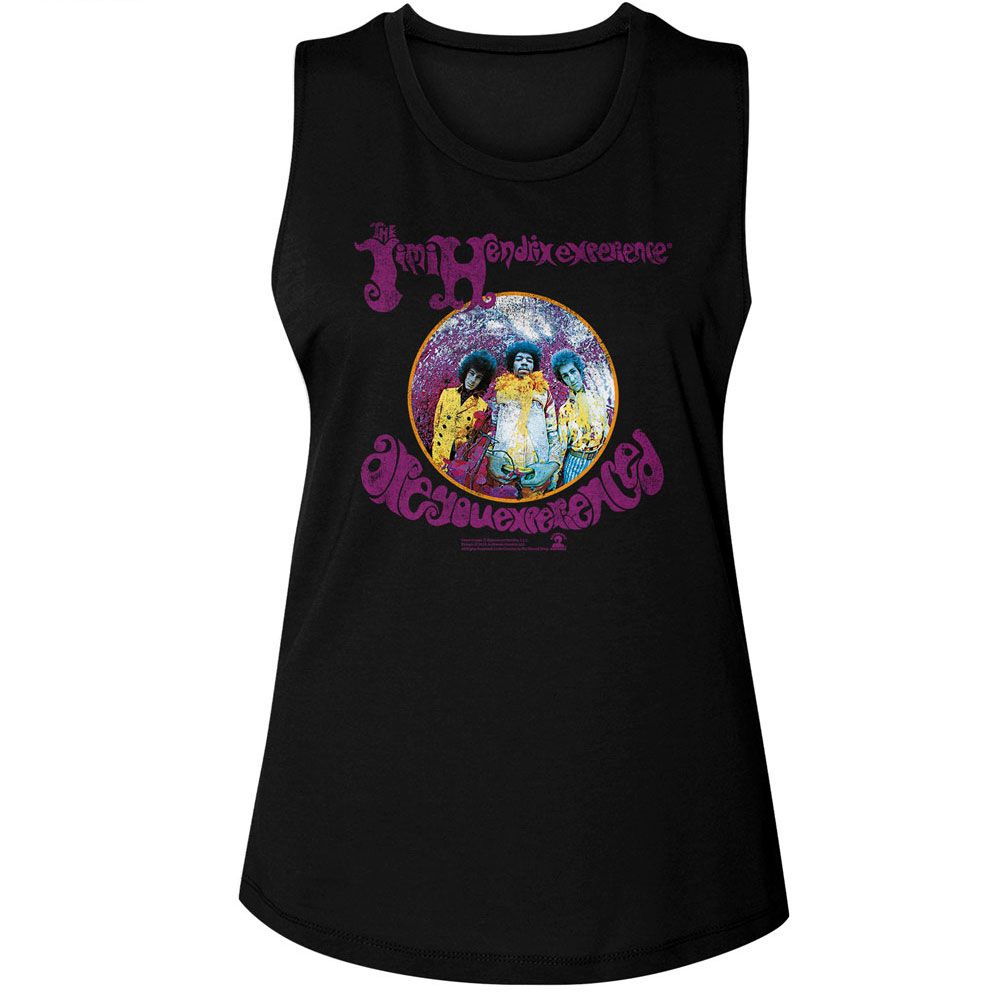 JIMI HENDRIX - EXPERIENCED CIRCLE LADIES SHIRT
