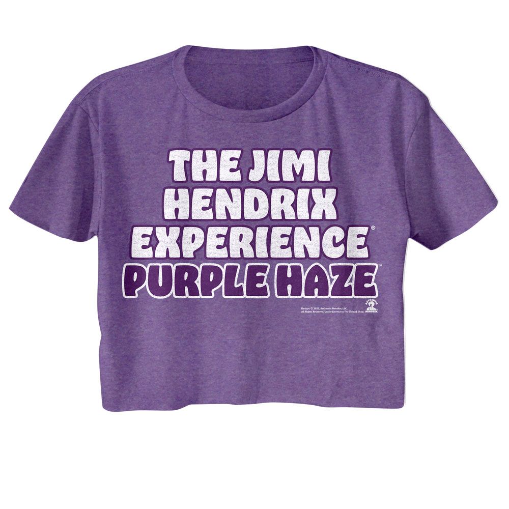 JIMI HENDRIX - PURPLE HAZE LADIES SHIRT