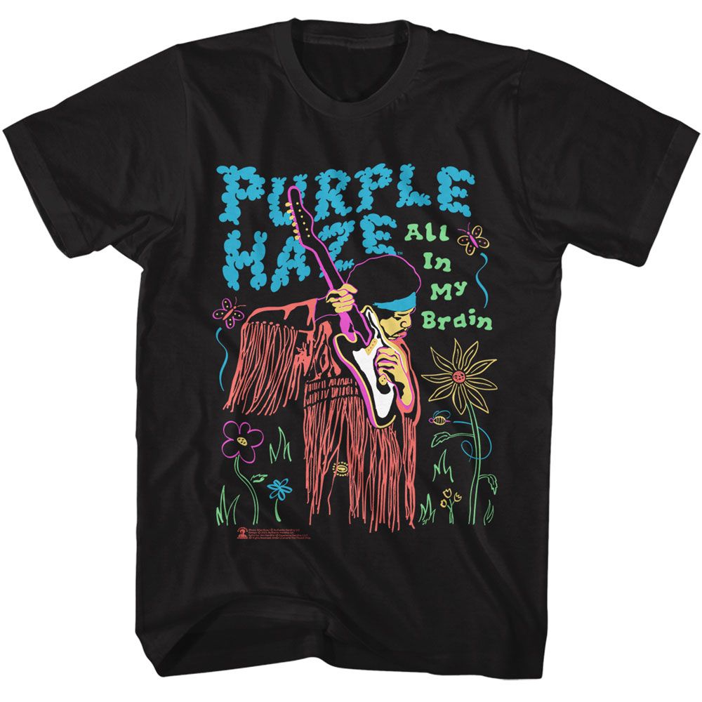 JIMI HENDRIX - ALL IN MY BRAIN SHIRT