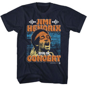 JIMI HENDRIX - IN CONCERT POSTER SHIRT