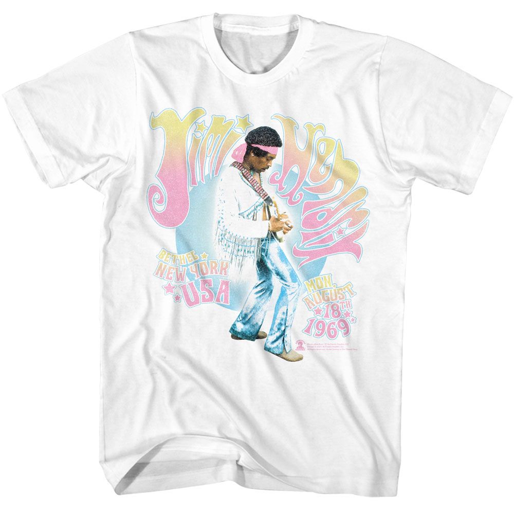 JIMI HENDRIX - BETHEL NY 1969 SHIRT