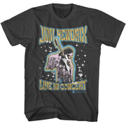 JIMI HENDRIX - GUITAR PLAYING OUTER GLOW SHIRT