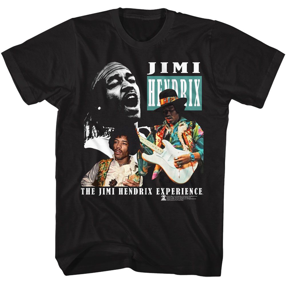 JIMI HENDRIX - THREE PHOTOS SHIRT