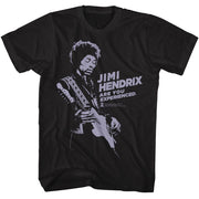 JIMI HENDRIX - GUITAR SHADOW SHIRT