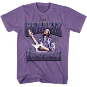 JIMI HENDRIX - PURPLE HAZE LIGHTNING SHIRT