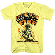 JIMI HENDRIX - LET ME STAND SHIRT