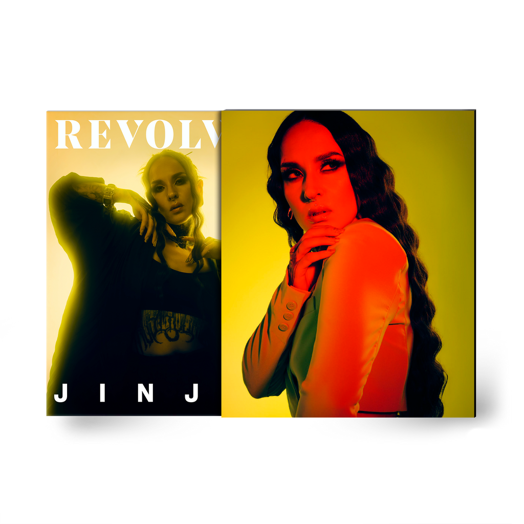 JINJER X REVOLVER BUNDLE ' ALTERNATIVE COVER WINTER 2024 ISSUE IN NUMBERED SLIPCASE & AUTOGRAPHED PRINT