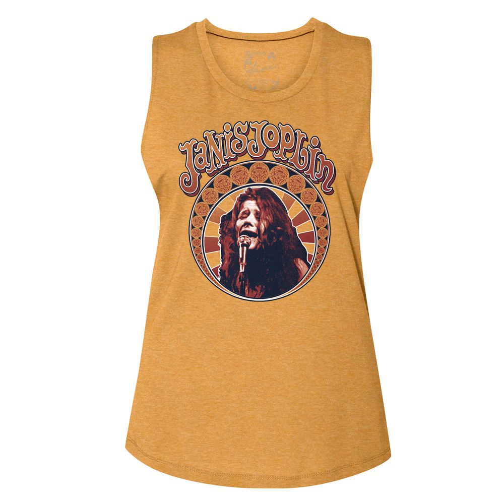 JANIS JOPLIN - NOUVEAU CIRCLE LADIES SHIRT