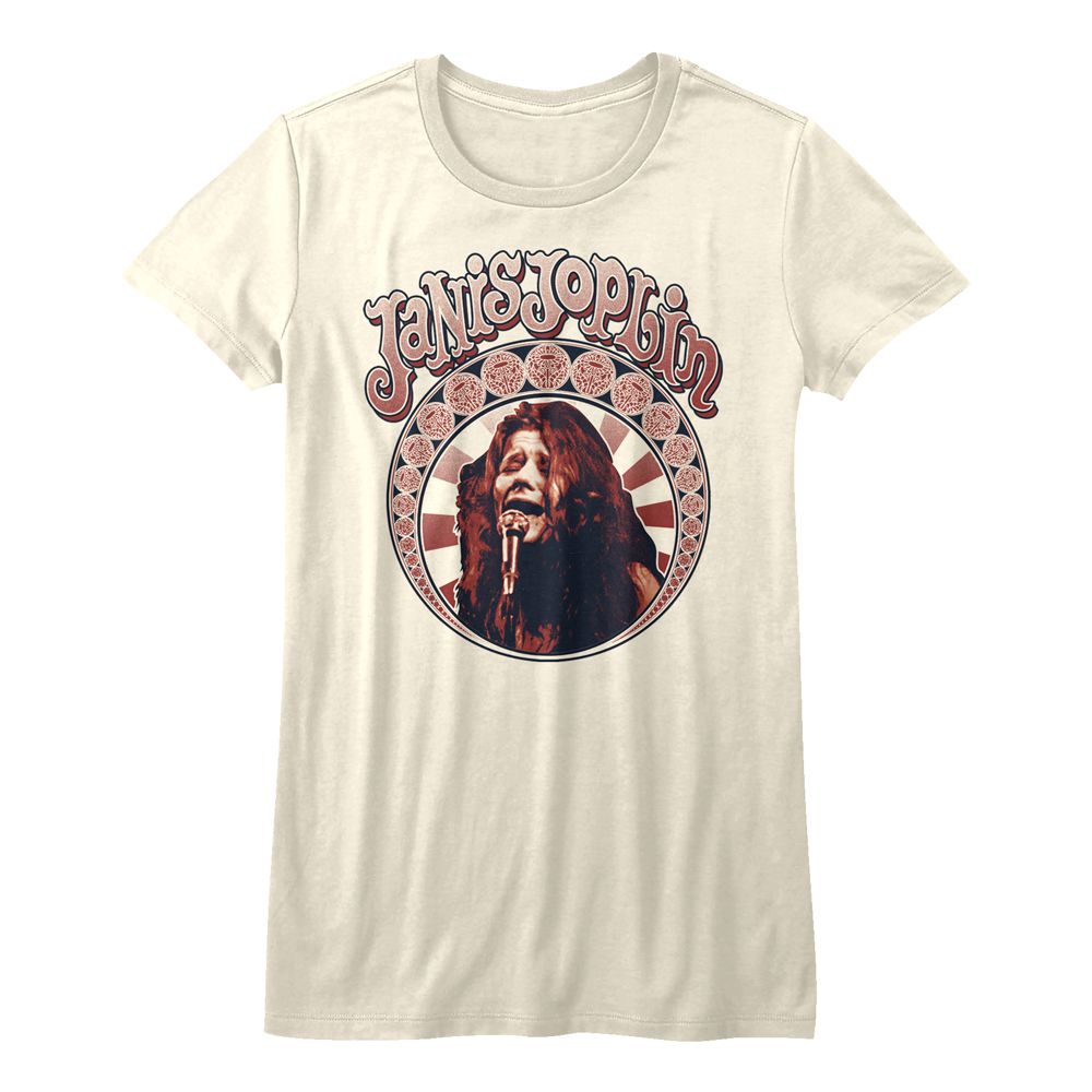 JANIS JOPLIN - NOUVEAU CIRCLE LADIES SHIRT