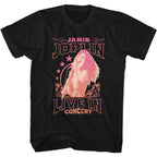 JANIS JOPLIN - LIVE IN CONCERT STARS SHIRT