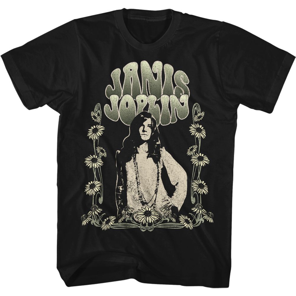 JANIS JOPLIN - ART NOUVEAU SUNFLOWERS SHIRT