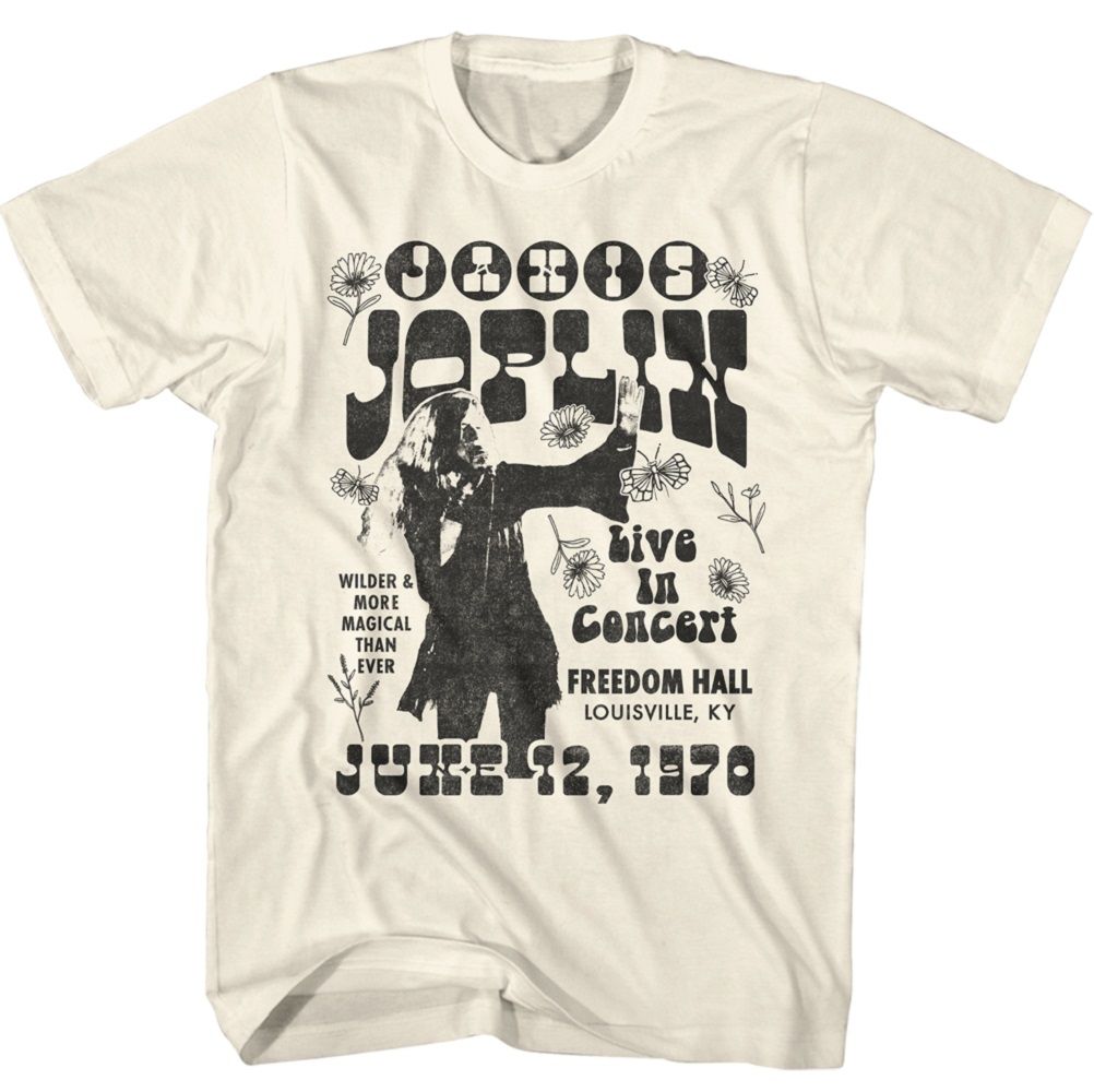 JANIS JOPLIN - WILDER AND MORE MAGICAL SHIRT