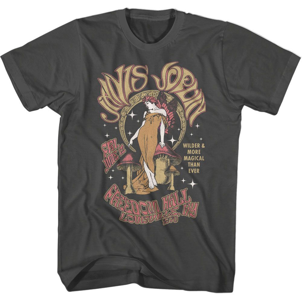 JANIS JOPLIN - FAIRY AND MOON SHIRT
