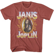 JANIS JOPLIN - FLORAL FRAME SHIRT
