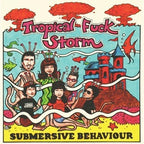 TROPICAL FUCK STORM 'SUBMERSIVE BEHAVIOR' LP - CLEAR/AQUA/BLUE SMOKE