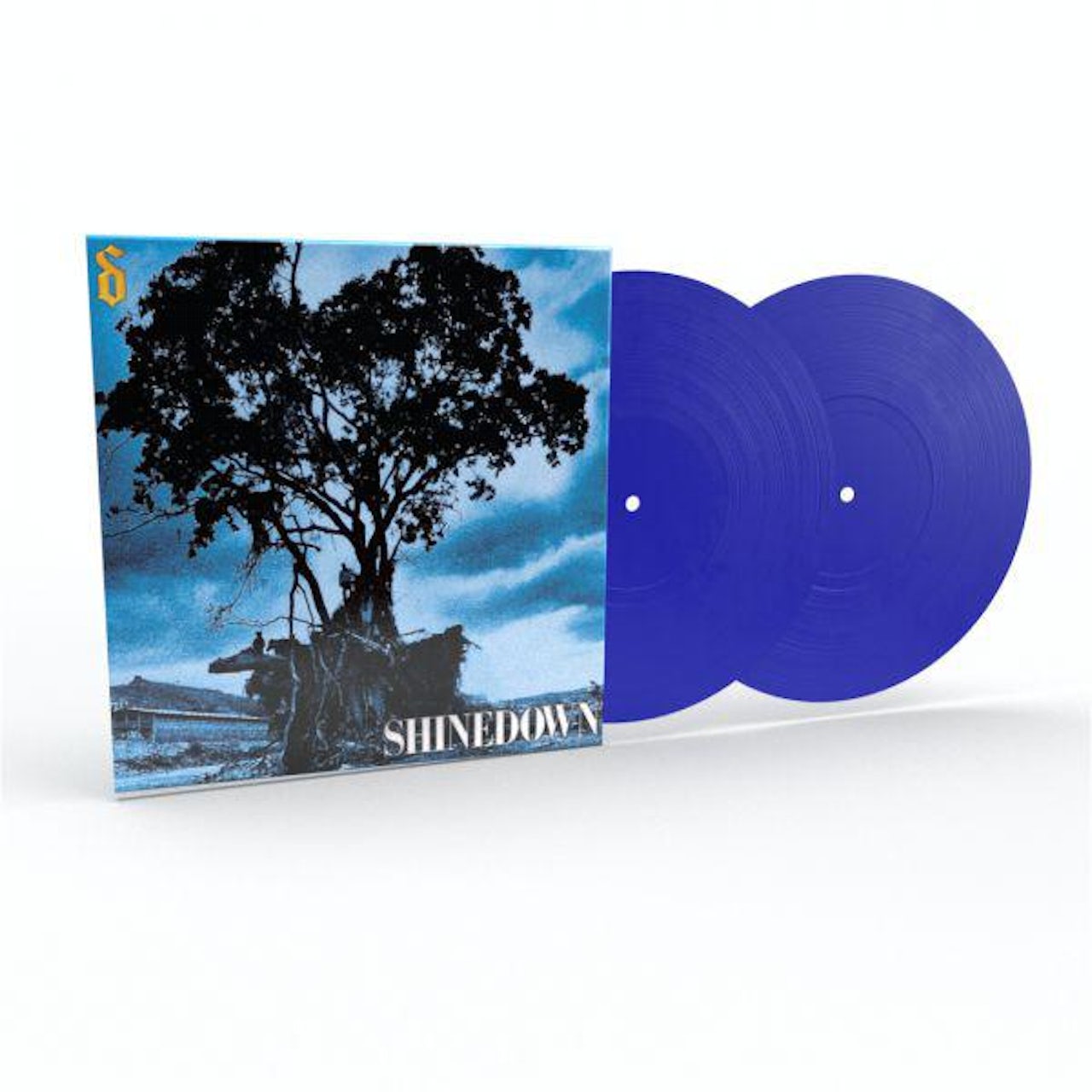 SHINEDOWN 'LEAVE A WHISPER' 2LP - CLEAR BLUE