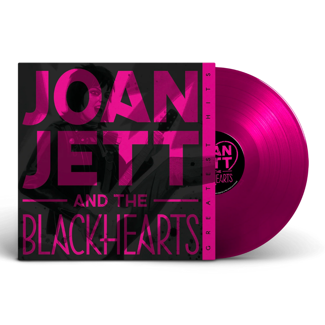 JOAN JETT & THE BLACKHEARTS 'GREATEST HITS' LP - EXCLUSIVE - MAGENTA