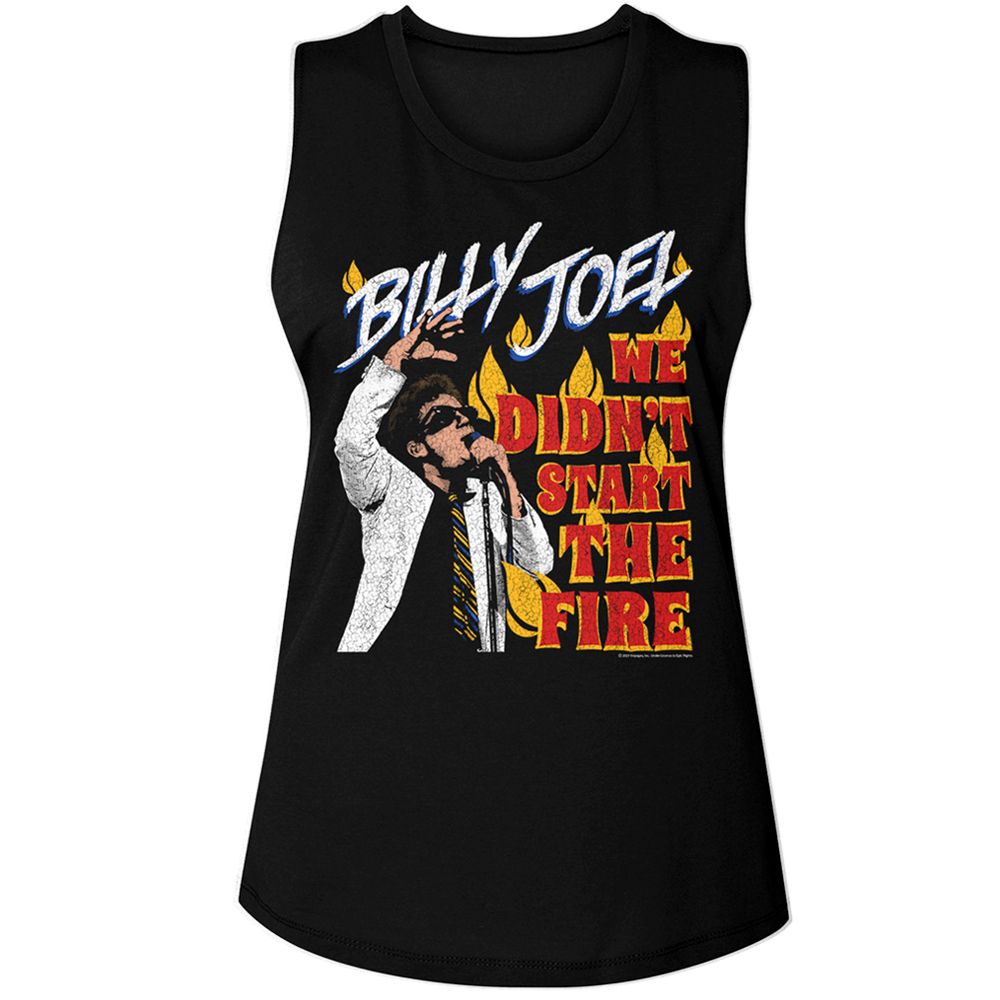BILLY JOEL - DIDN’T START THE FIRE LADIES SHIRT