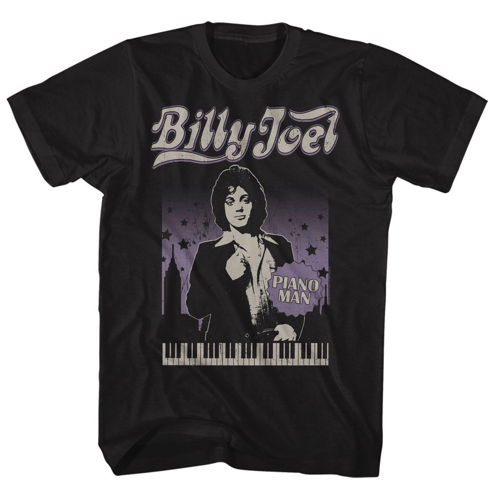 BILLY JOEL - CITYSCAPE WITH STARS SHIRT