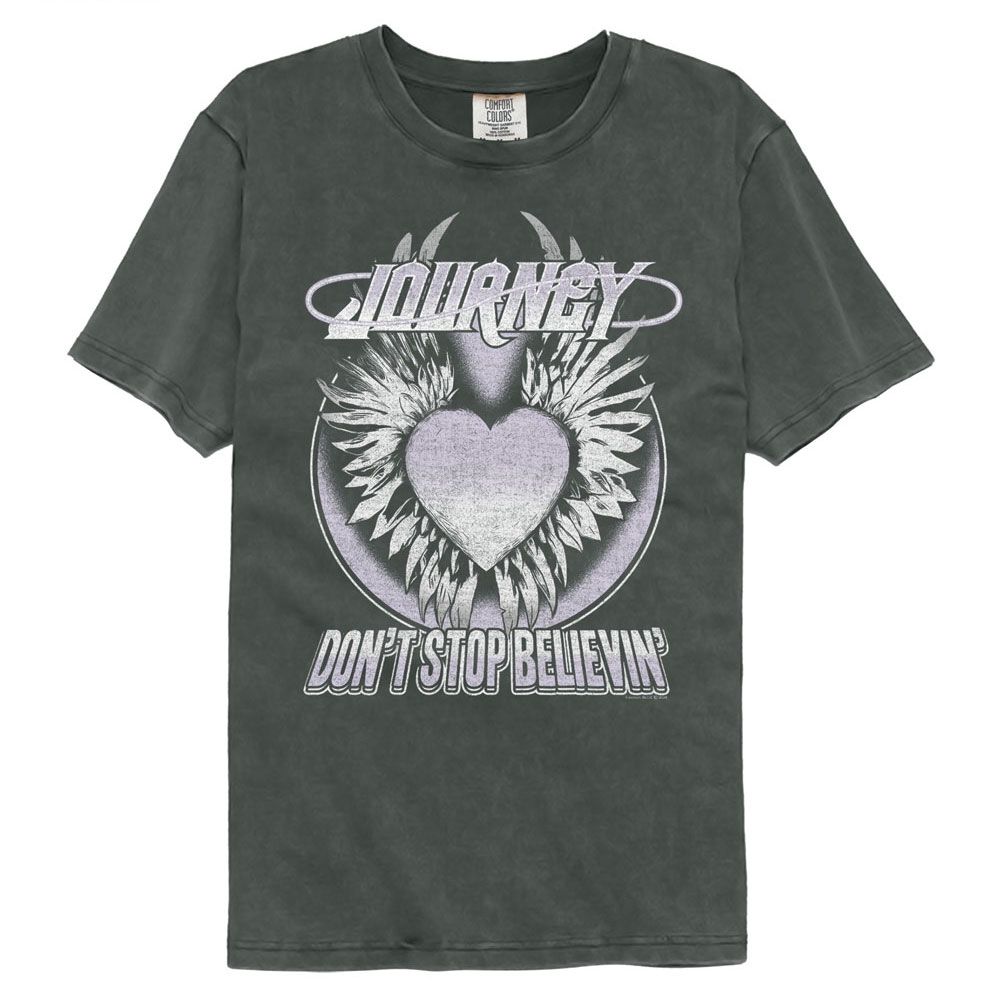 JOURNEY - DONT STOP BELIEVIN HEART SHIRT