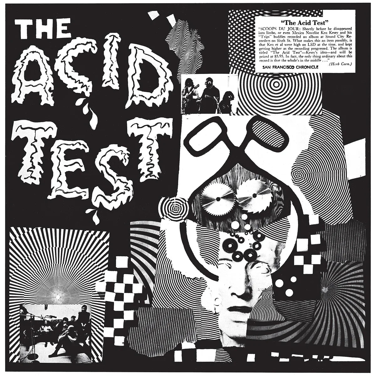 KEN KESEY/GRATEFUL DEAD 'THE ACID TEST' LP - BLUE