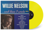 WILLIE NELSON 'AND THEN I WROTE' LP - YELLOW