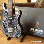 JOE SATRIANI FLYING IN A BLUE DREAM MINIATURE GUITAR REPLICA COLLECTIBLE