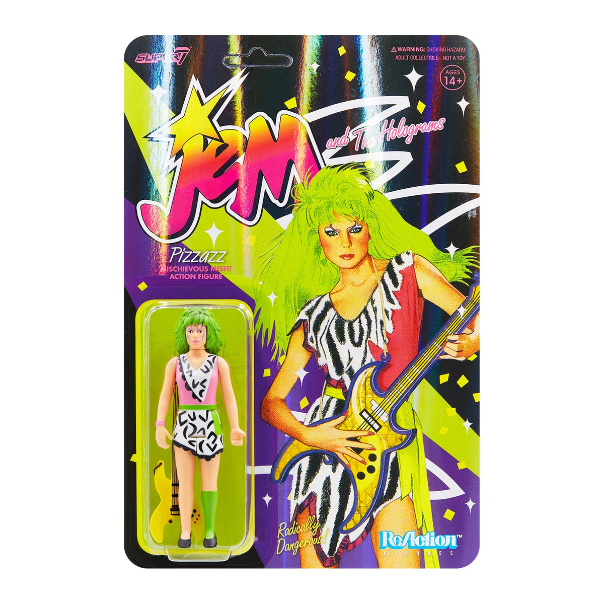 Greek Decoder Pizzazz Jem And The Holograms Reaction Figure - Pizzazz | Brooklynvegan – Veeps Inc