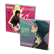 JOAN JETT & THE BLACKHEARTS - 40x40: BAD REPUTATION/I LOVE ROCK 'N' ROLL - HARDCOVER BOOK