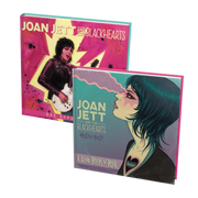 JOAN JETT & THE BLACKHEARTS - 40x40: BAD REPUTATION/I LOVE ROCK 'N' ROLL - HARDCOVER BOOK