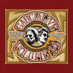 JERRY GARCIA & JOHN KAHN 'GARCIA LIVE VOL. 14: JANUARY 27TH, 1986 - THE RITZ' 2LP - RED