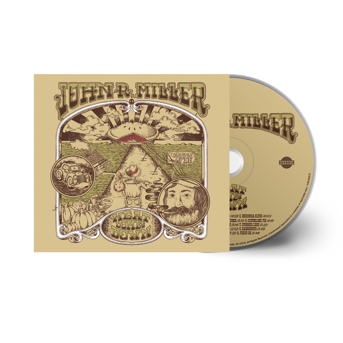 JOHN R MILLER 'HEAT COMES DOWN' CD
