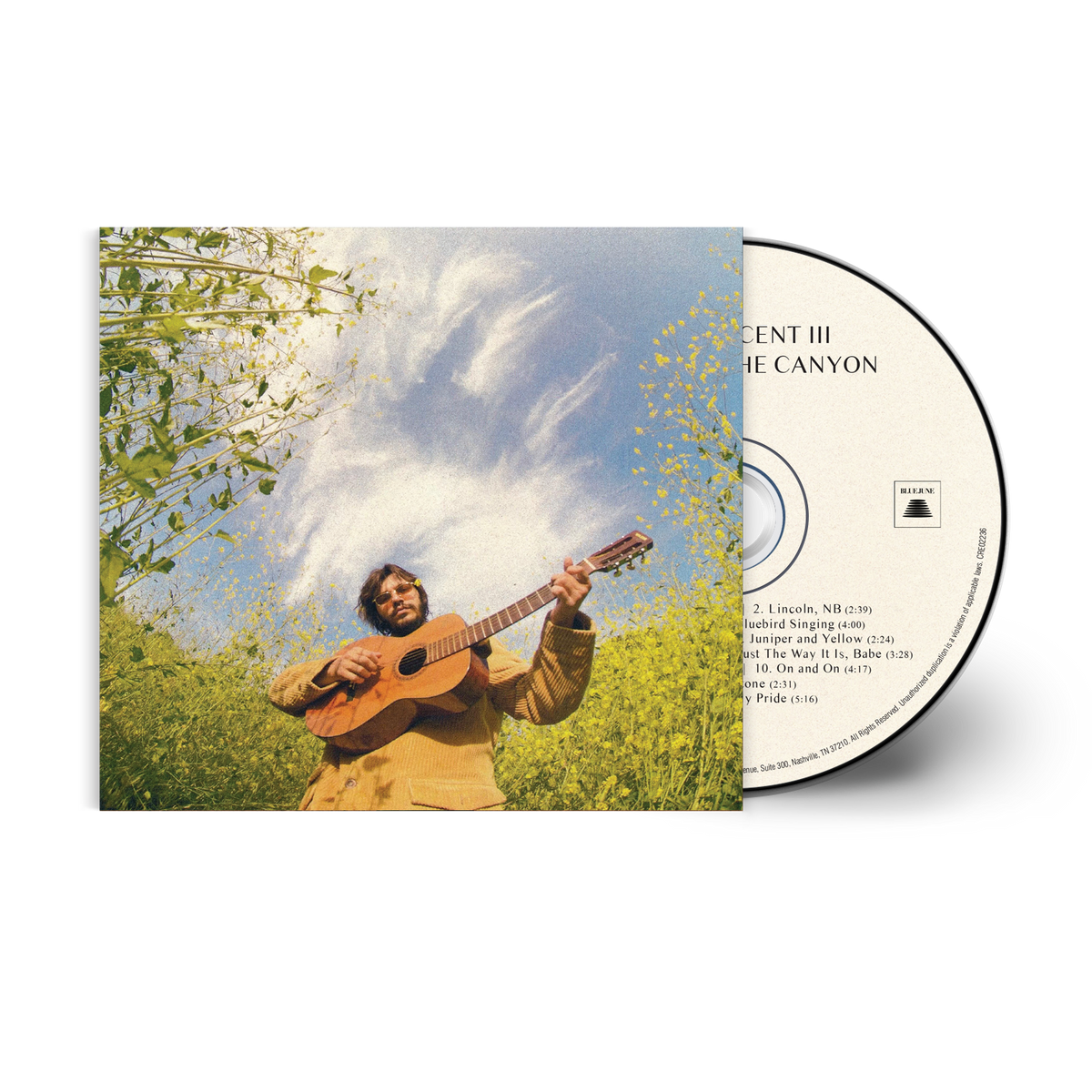JOHN VINCENT III 'SONGS FOR THE CANYON' CD