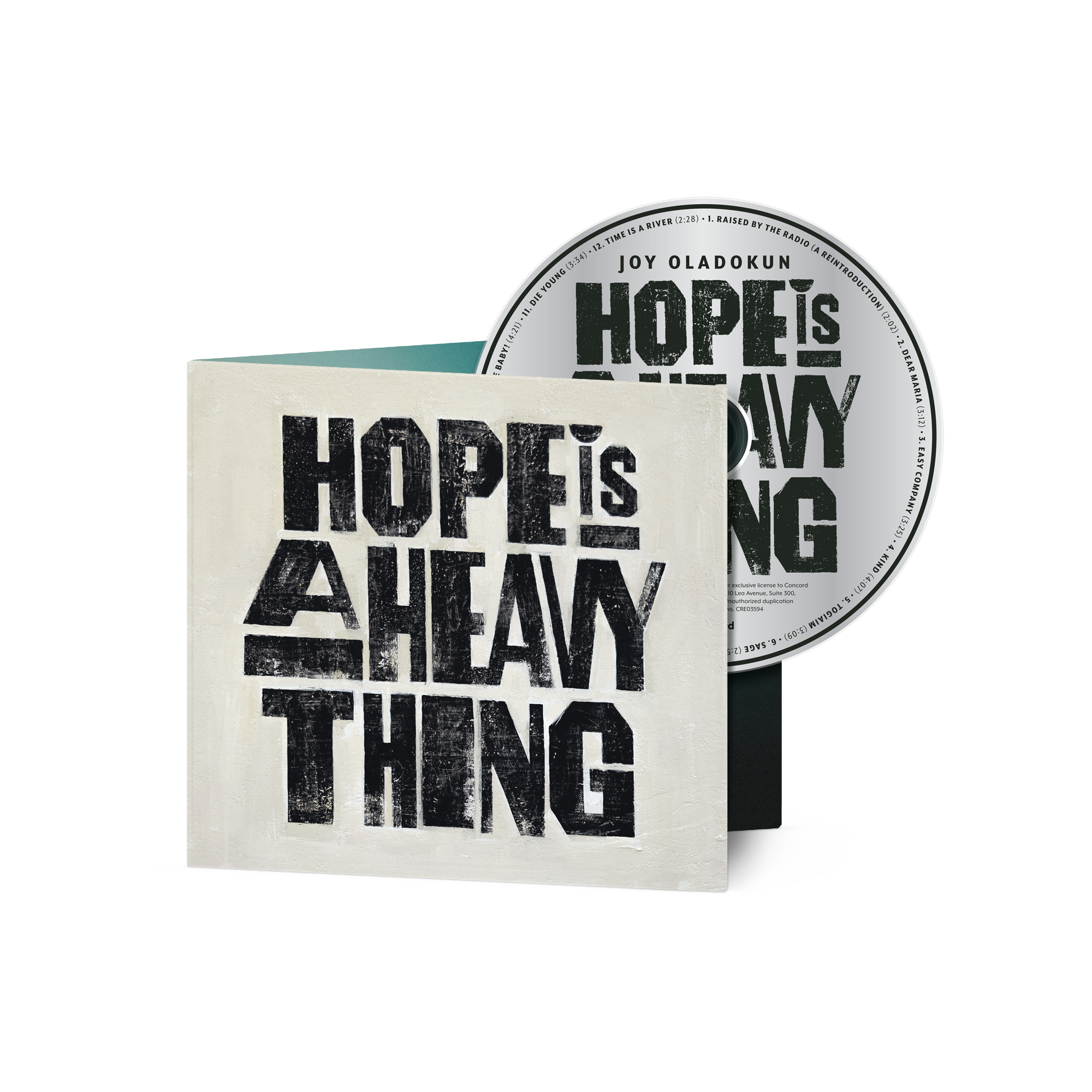 OLADOKUN 'HOPE IS A HEAVY THING' CD