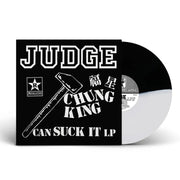 Judge Chunk King Can Suck It Black And White Split Vinyl