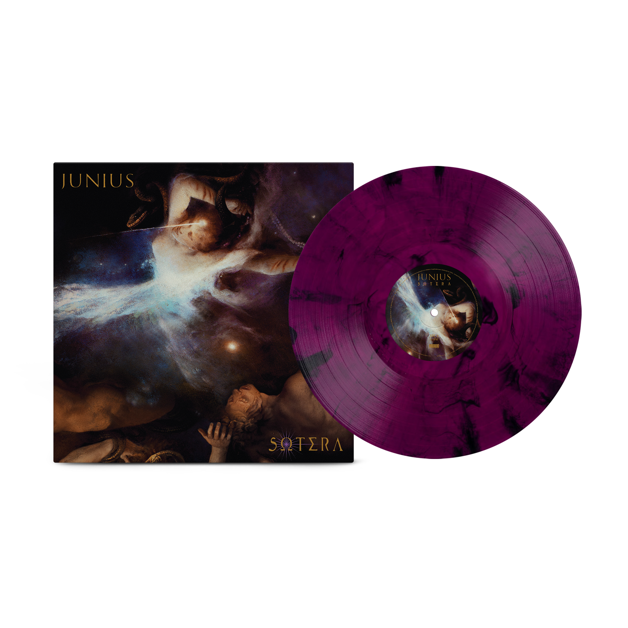 JUNIUS 'SOTERA' LP - GRAPE/BLACK/WAVE