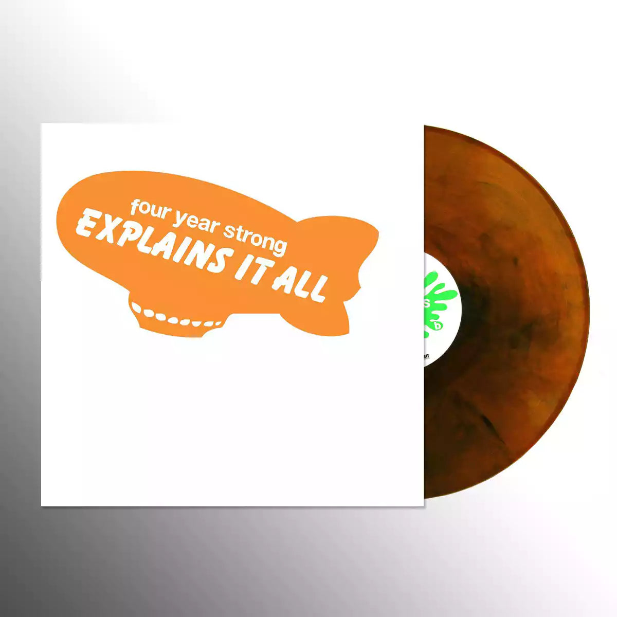 FOUR YEAR STRONG 'EXPLAINS IT ALL' LP - ORANGE/BLACK GALAXY