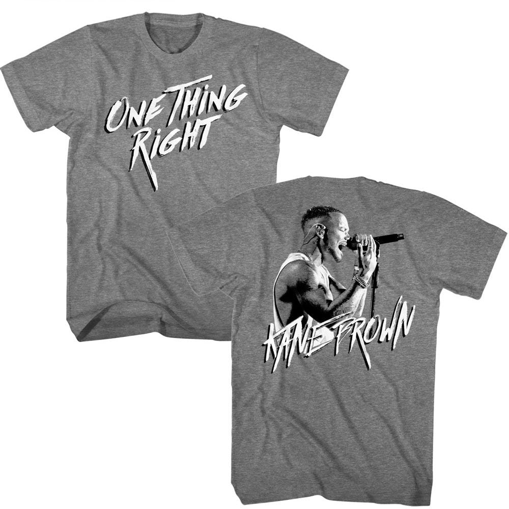 KANE BROWN - ONE THING FRONT AND BACK SHIRT