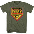 KISS - ARMYGREEN SHIRT