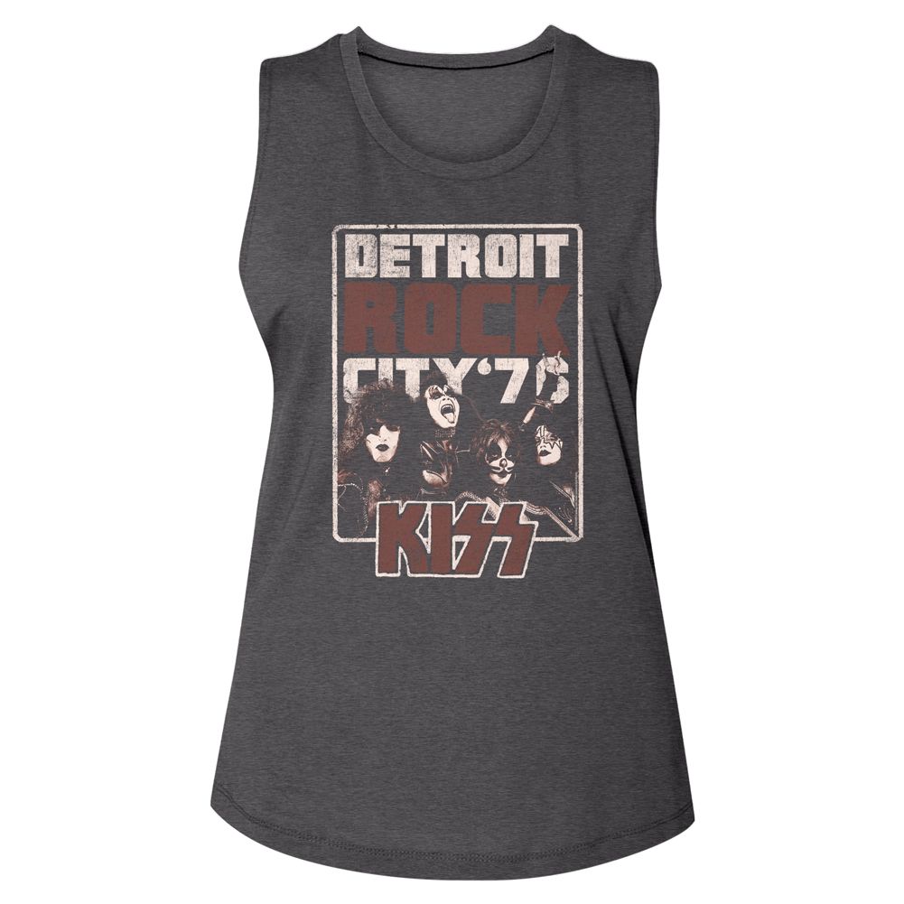 KISS - DETROIT ROCK CITY 77 LADIES SHIRT