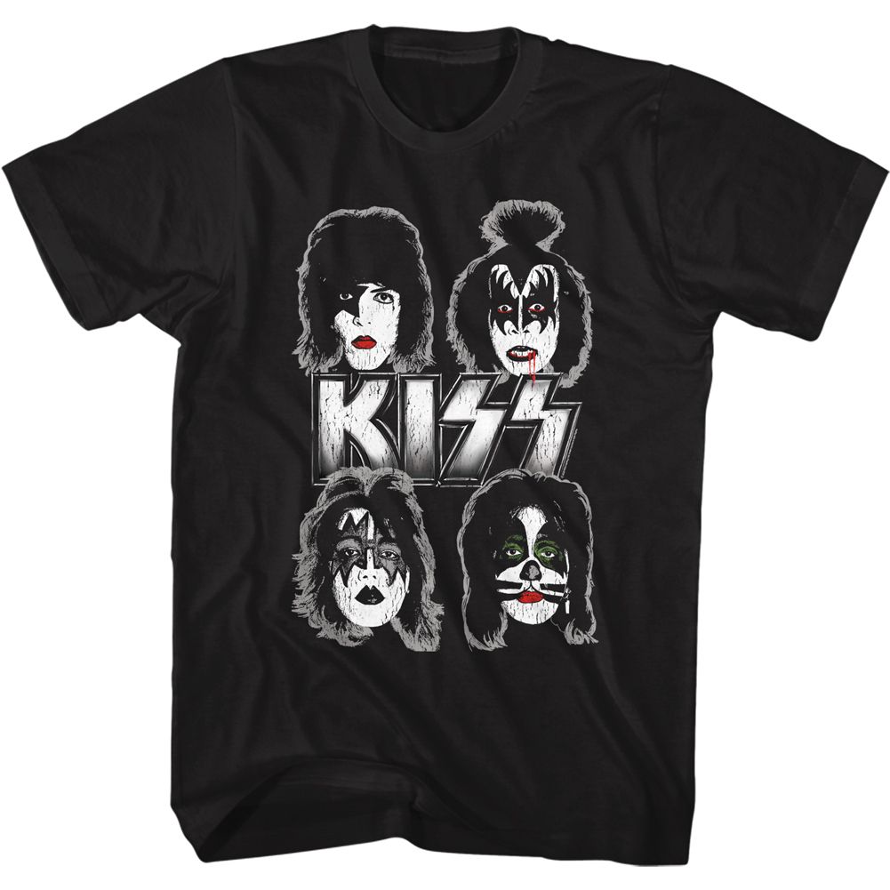 KISS - BAND FACES SHIRT