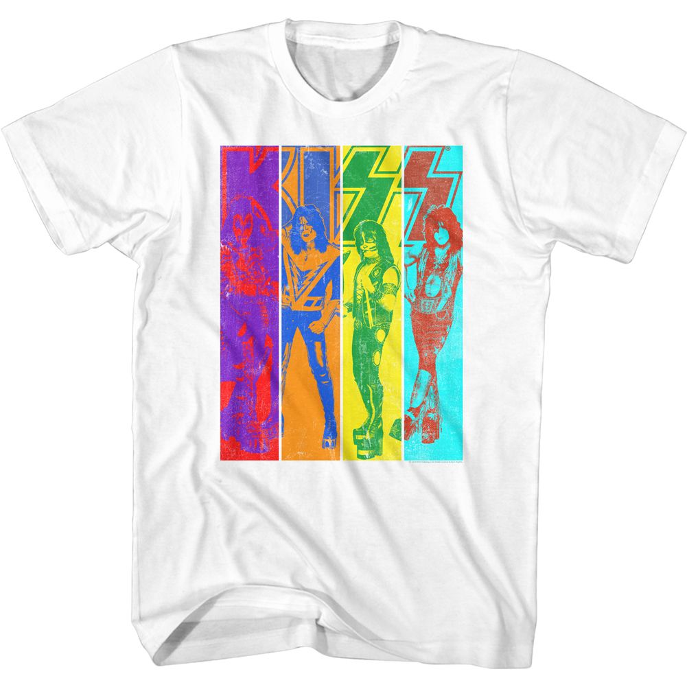 KISS - COLOR KISS SHIRT